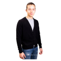 PK18A55HX Men's Cashmere Cardigan V-Neck